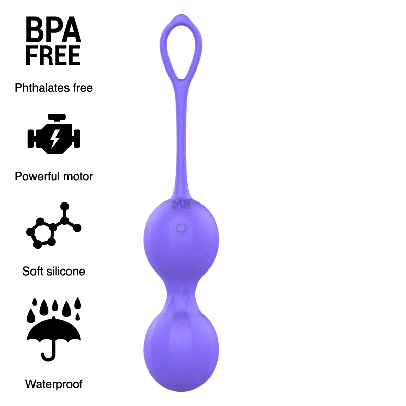 MR BOSS- DUMAS KEGEL BOLAS VIBRADORAS CONTROL REMOTO